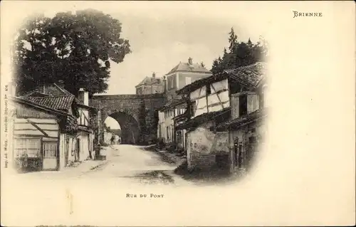 Ak Brienne Saône-et-Loire, Rue du Pont