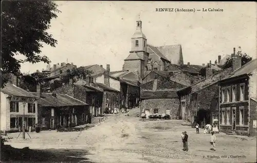 Ak Renwez-Ardennes, Le Calvaire