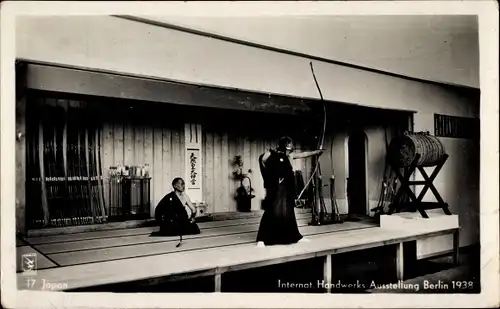 Ak Berlin Mitte, Internationale Handwerks Ausstellung 1938, Japan