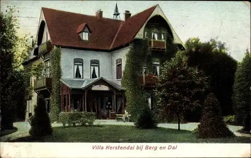 Ak Berg en Dal Gelderland Niederlande, Villa Kerstendal