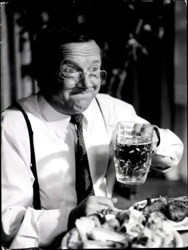 Foto Filmszene, Schauspieler Hans Jürgen Diedrich, Pressefoto