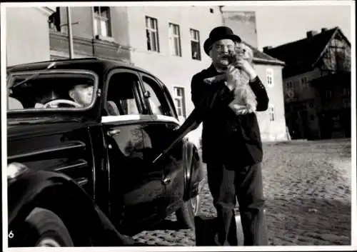 Foto Filmszene Knall und Fall als Detektive, D 1953, Hans Heinrich, Hans Richter, Rudolf Carl