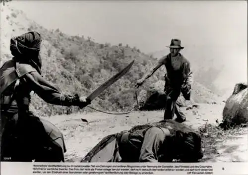 Foto Filmszene Indiana Jones und der Tempel des Todes USA 1984, Harrison Ford