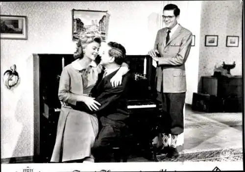 Foto Schauspieler Zwei Herzen im Mai D 1957, Kristina Söderbaum, Dieter Borsche, Ralf Siedler