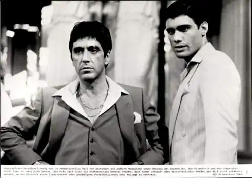 Pressefoto Filmszene, Scarface, Al Pacino