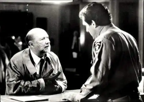 Pressefoto Filmszene, Halloween 4, Donald Pleasence