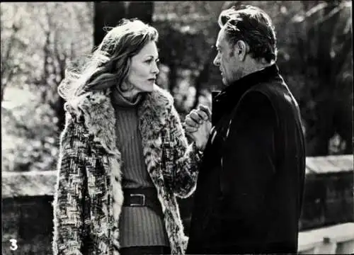 Pressefoto Filmszene, Network, William Holden, Faye Dunaway