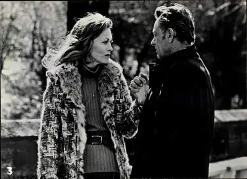 Pressefoto Filmszene, Network, William Holden, Faye Dunaway