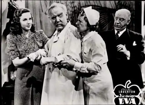 Foto Filmszene, Die ewige Eva, Schauspieler Charles Laughton