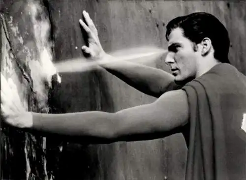 Foto Filmszene, Superman III - Der stählerne Blitz, Schauspieler Christopher Reeve