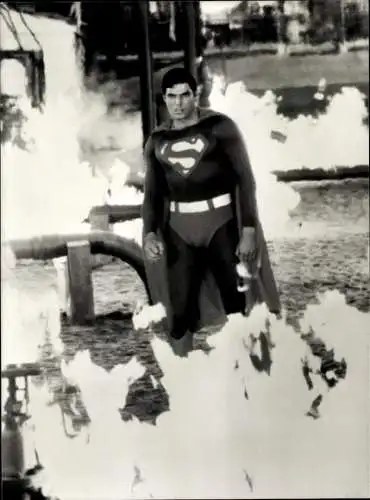 Pressefotos Filmszenen, Superman 3 - der stählerne Blitz, Christopher Reeve