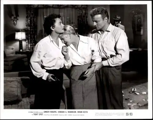 Foto Filmszene "Tight Spot", USA 1955, Szene mit Ginger Rogers, Katherine Anderson, Brian Keith