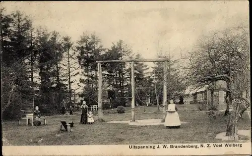 Ak Niederlande, Uitspanning J. W. Brandenberg, N. Z. Voet Wolberg