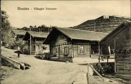 Ak Messina Sizilien, Villaggio Svizzero