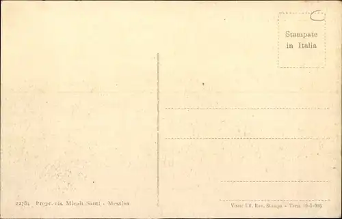 Ak Messina Sizilien, Case ferrovieri