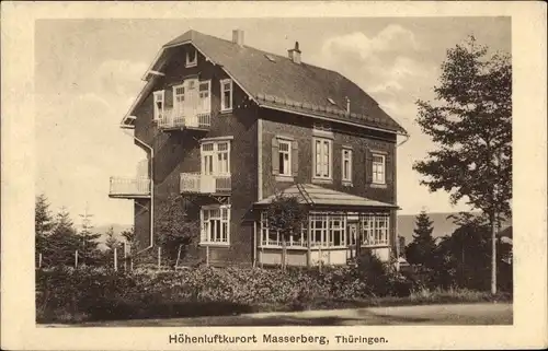 Ak Masserberg in Thüringen, Villa