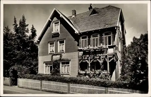 Ak Schömberg im Schwarzwald Württemberg, Kurheim Villa Sonnenblick