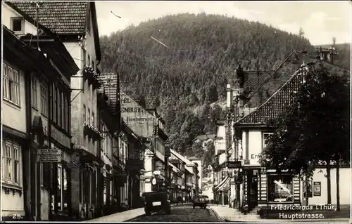 Ak Friedrichroda im Thüringer Wald, Hauptstraße