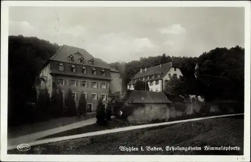 Ak Grenzach Wyhlen am Rhein, Erholungsheim Himmelspforte