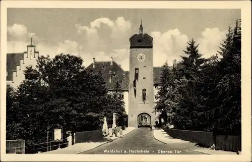 Ak Waldshut Tiengen am Hochrhein, Oberes Tor