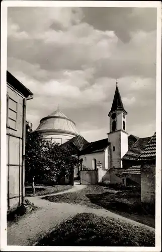 Ak Niederachdorf Kirchroth in Niederbayern, Wallfahrtskirche zum heiligen Blut