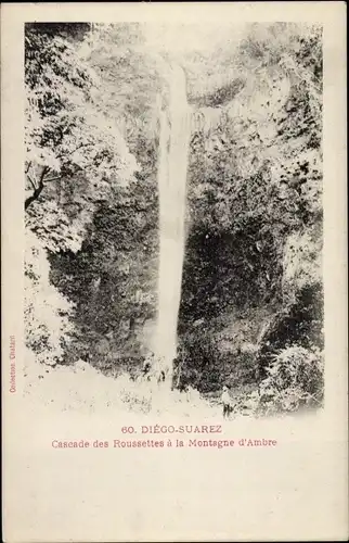 Ak Diego Suarez Antsiranana Madagaskar, Montagne d'Ambre, Wasserfall Roussettes