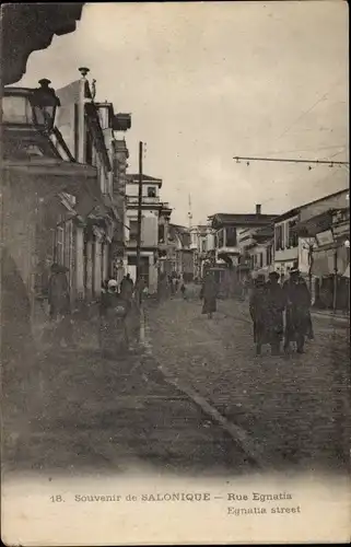 Ak Saloniki Griechenland, Egnatia-Straße