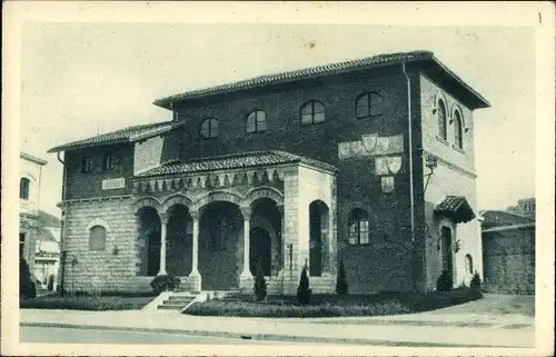 Ak Mailand Mailand Lombardei, Mailänder Messe, der Pavillon Umbriens
