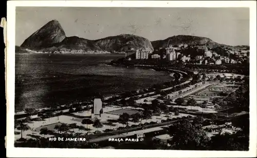 Foto Ak Rio de Janeiro Brasilien, Praca Paris