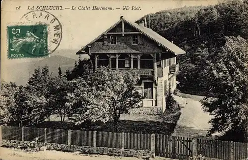 Ak Col de la Schlucht Vosges, Le Chalet Hartmann