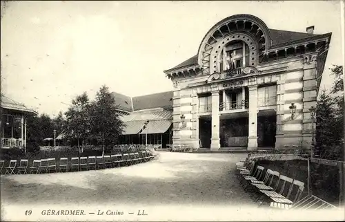 Ak Gérardmer Lothringen Vosges, Kasino