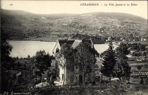 Ak Gérardmer Lothringen Vosges, Villa Jeanne, Xettes