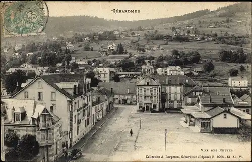 Ak Gerardmer Lorraine Vosges, Panorama, Xettes