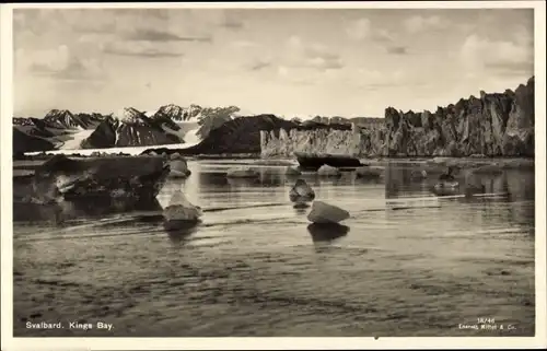Ak Svalbard Spitzbergen Norwegen, Kings Bay