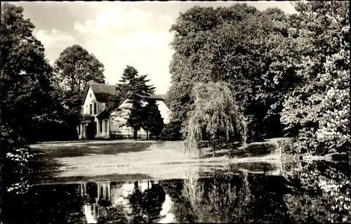 Ak Itzehoe in Holstein, Klosterhof, Teich