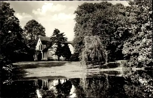 Ak Itzehoe in Holstein, Klosterhof, Teich