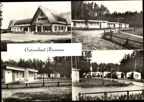 Ak Koserow an der Ostsee Usedom, Forstferienobjekt Damerow