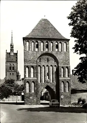 Ak Stadt Usedom, Anklamer Tor