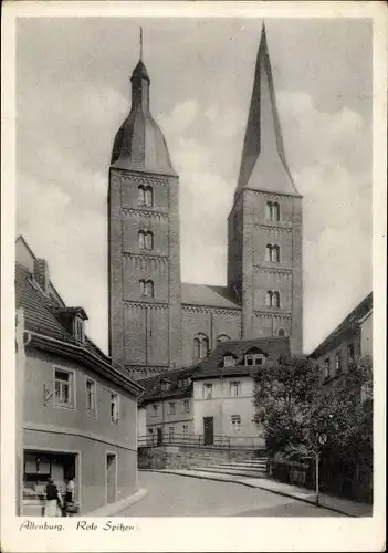 Ak Altenburg in Thüringen, Rote Spitzen