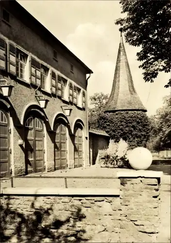 Ak Sömmerda, Feuerwache, Turm der Stadtmauer