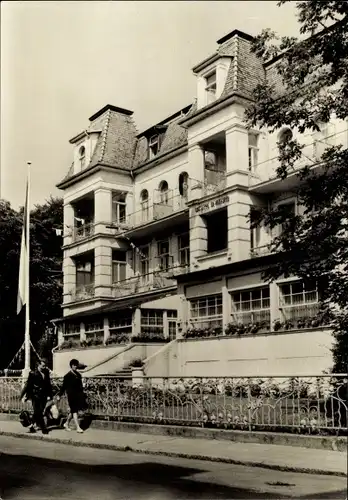 Ak Ostseebad Heringsdorf auf Usedom, FDGB Erholungsheim Guiseppe de Vittorio