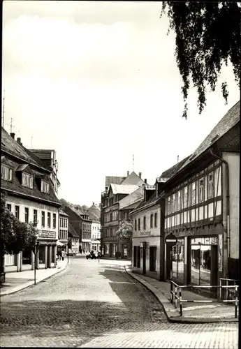 Ak Olbernhau im Erzgebirge, Grünthaler Straße