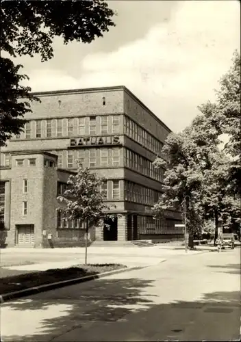 Ak Berlin Weißensee, Rathaus