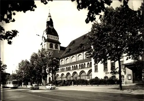 Ak Leipzig in Sachsen, Zoo, Kongresshalle