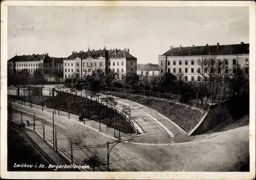 Ak Zwickau in Sachsen, Bergarbeiterheim