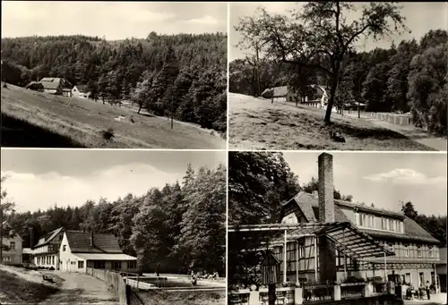 Ak Eisenberg in Thüringen, Mühltal, Naupoldsmühle, Betriebsferienheim, Gaststätte