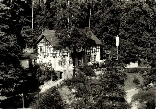 Ak Kirnitzschtal Bad Schandau Sächsische Schweiz, Waldhäus'l