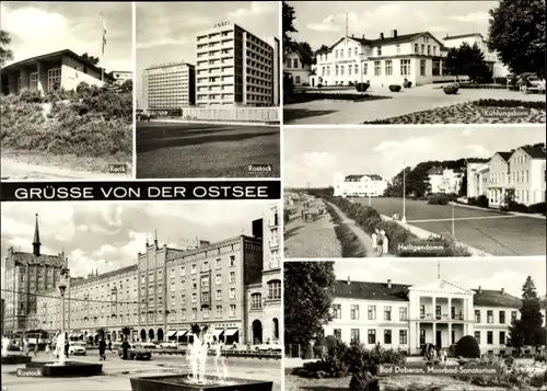 Ak Seebad Heiligendamm, Bad Doberan, Moorbad Sanatorium, Rostock, Kühlungsborn, Rerik