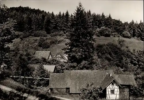 Ak Loffenau im Schwarzwald, Waldrestaurant zur Platzsägermühle