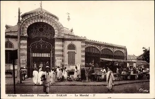 Ak Dakar, Senegal, Der Markt